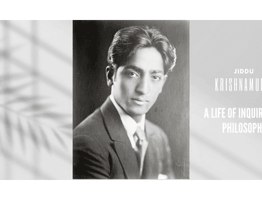 Who was Jiddu Krishnamurti